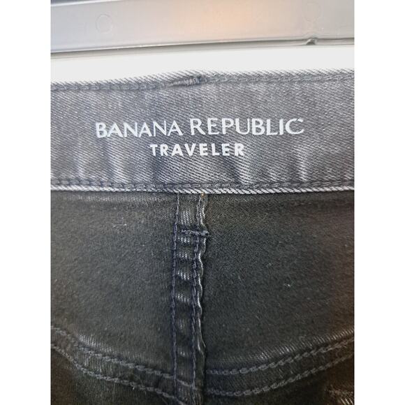 Banana Republic Men's Slim Fit Travelers Jeans Gray Wash Size 34X32 - Picture 3 of 6